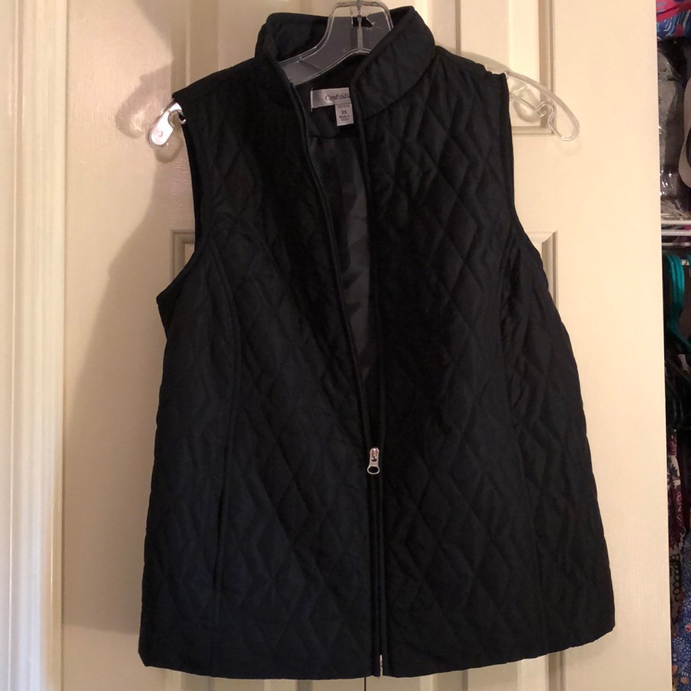 Black vest